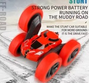 Samochód kaskaderski RC dla dzieci Zdalne sterowanie 360 Deree Rotation 