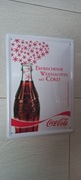 Tabliczka reklamowa Świąteczna z  - Coca-Cola