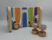 Melissa &Doug przesuwanka Zjeżdżalnia Safari ZigZag Tower