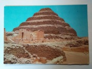 EGIPT Sakkara piramidy ruiny