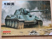 Model kartonowy czołgu Angra Model VK 3002 (DB)