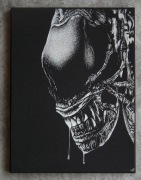 Alien Obcy Obraz na blasze... Oryg. prezent Grawer