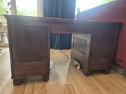 Przedwojenne biurko drewniane