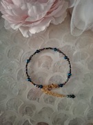 Bransoletka handmade z naturalnych kamieni hematyt 