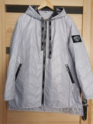 Kurtka cienka pikowana Smile&Chill 46 biała szara