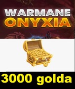 WOW WARMANE ONYXIA GOLD 3000 GOLDA ZŁOTA WORLD OF WARCRAFT A/H