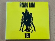 PEARL JAM Ten // 1992 Limited Edition Yellow Digipak / UNIKAT