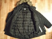 Kurtka ocieplana parka z kapturem ciepła roz 152 1