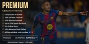 FC Barcelona Członkostwo CULERS Premium zniżki na bilety i do sklepu online