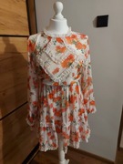 Zwiewna sukienka w kwiaty rozmiar XS/S