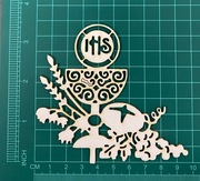 Scrapek Kielich komunia IHS LBA000169