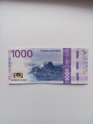 Banknot 1000 koron Norwegia