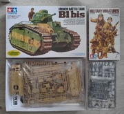 French B1 bis French Infantry Tamiya