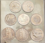 8 monet z okresu PRL ładne stany Kazimierz, Nike itd 