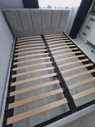 Łóżko tapicerowane 160x200 szare