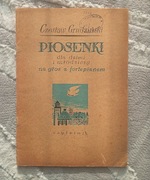 Grudziński Piosenki dla dzieci i młodzieży na głos z fortepianem
