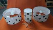 Lampa sufitowa dziecięca, wiszaca + Lampka nocna Mockey Mouse