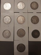 Monety 5 marek, 5 reichsmarek, 1935 rok, 10 sztuk, srebro