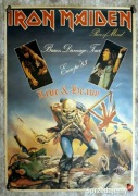 plakat Iron Maiden The Trooper thrash heavy metal Metallica Slayer Sodom