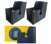 Uchwyt Naścienny do Poziomicy Stojak na Poziomicę komplet 2 sztuki