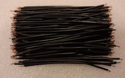 Kable przewody czarne  100  sztuk 8,5 cm (1)