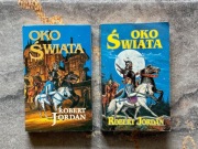 Oko Świata Robert Jordan I Wydanie Polskie BDB TOM I + II