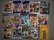 Lego Marvel, Jurassic Park i inne, zestaw Nowe saszetki