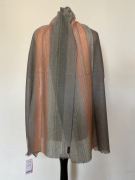 Przejściowy szalik męski Fraas bawełna i akryl