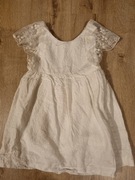 Przepiękna sukienka ZARA koronka roz 128 stan idealny