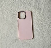 Minimalistyczne etui iPhone 15 Pro Max | Pudrowy róż | NOWE