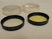 2 filtry ~~ UV i zielony 1,4 x ~~  średnica 49 mm