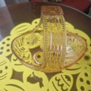 kOSZYK SZKLANY SZKŁO ŁOSOSIOWE PRASOWANE