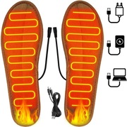 Podgrzewane wkładki do butów, podgrzewacz do stóp USB dł. wkładki 29 cm 