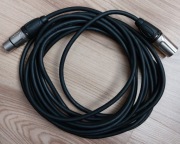 Przewód kabel mikrofonowy XLR Roxtone 5m 