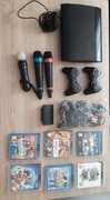 PlayStation 3,+6 gier+2 pady+1 move+2 mikrofony