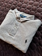Polo Ralph Lauren Koszulka Polo Szara Classic Logo Premium