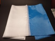 Flaga Maryjna Matka Boska biała niebieska błękitna 115x70cm