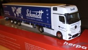 Herpa Mercedes Benz Actros Schmidt 1/87