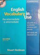 Cambridge English Vocabulary in Use pre-intermediate & intermediate
