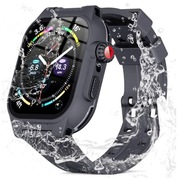 Etui SHELLBOX Waterproof IP68 do Apple Watch Series 7/8 45mm - Black