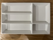 UPPDATERA Biały pojemnik na sztućce IKEA