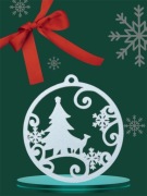 Druk 3D Ozdoba Świąteczna 