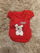 Nowe ubranko dla psa lub kota XXS czerwone 