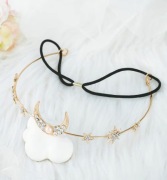 Nowa! Opaska diadem korona elf wrózka nimfa