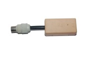 Symetryzator antenowy 300 ohm/75 ohm z gniazdem TV 