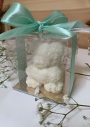 świeczka miś Podziękowanie dla gości na chrzest, wesele, wieczór panieński