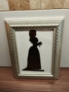 The Wall Art Classicline Retro ramka rama z ornamentem w kolorze srebrnym