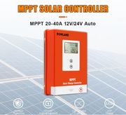 NOWY REGULATOR ŁADOWANIA SOLARNY POWLAND 12v/24v 40A MPPT
