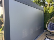 Roleta elektryczna 275/250 cm ZIP ekran, oslona, ściana