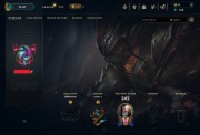 Konto LOL League of legends EUNE Unranked 117 Postaci 45 Skinów 173 LVL